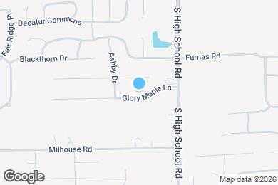 Map image of the property - 6430 Glory Maple Ln