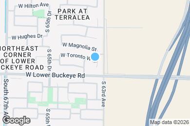 Map image of the property - 6305 W Toronto Way