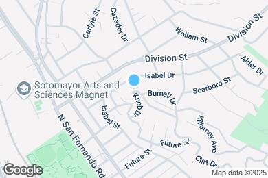Map image of the property - 1843 Kilbourn St