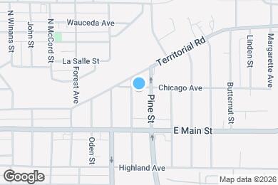 Map image of the property - 968 Chicago Ave