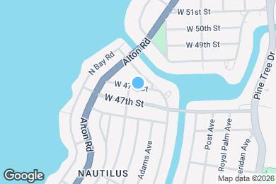 Map image of the property - 920 W 47th Ct