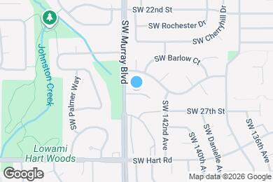 Map image of the property - 7116 SW Murray Blvd