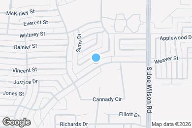 Map image of the property - 838 Weaver St