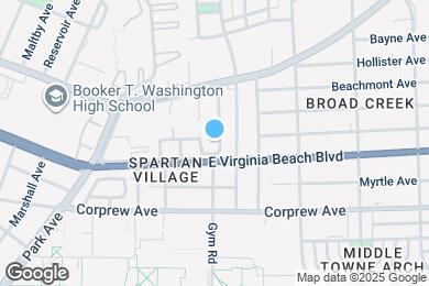 Map image of the property - 1013 Mapole Ave