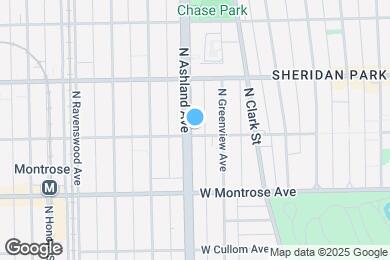 Map image of the property - 4503 N Ashland Ave