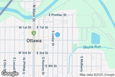 Map image of the property - 311 E 2nd St