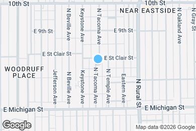 Map image of the property - 625 N Tacoma Ave