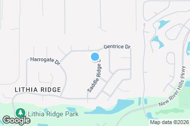 Map image of the property - 3809 Saddle Ridge St