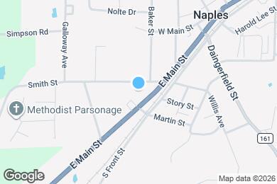 Map image of the property - Naples Apartments