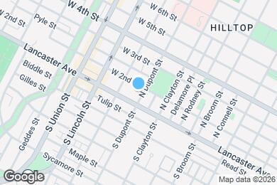 Map image of the property - 125 N DuPont St