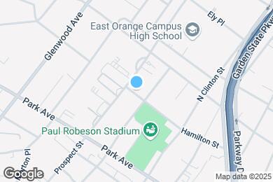 Map image of the property - Affordable Luxury In the Heart of East Orange