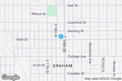 Map image of the property - 1853 Park St