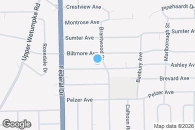 Map image of the property - 2781 Ashley Ave