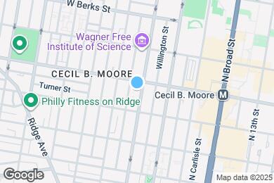 Map image of the property - 1624 N 17th St