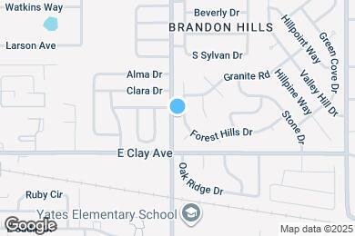 Map image of the property - 615 Forest Hills Dr
