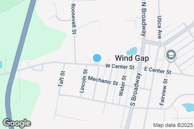 Map image of the property - 308 W center Street
