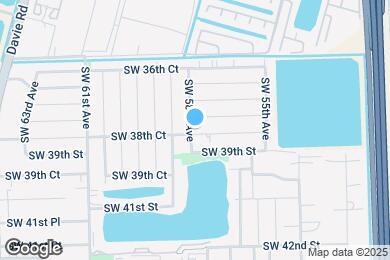 Map image of the property - 5771 SW 38th Ct