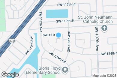 Map image of the property - 12121 SW 110th Ave
