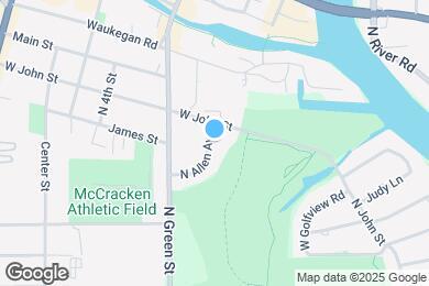 Map image of the property - 906 N Allen Ave