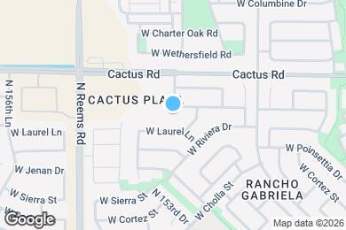 Map image of the property - 15289 W Desert Hills Dr