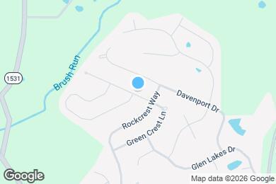 Map image of the property - 16991 Green Crest Ln