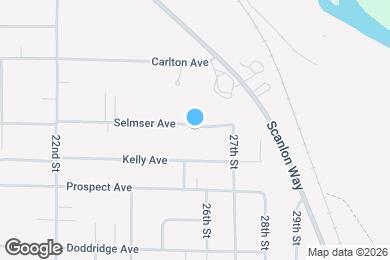 Map image of the property - 2412 Selmser Ave