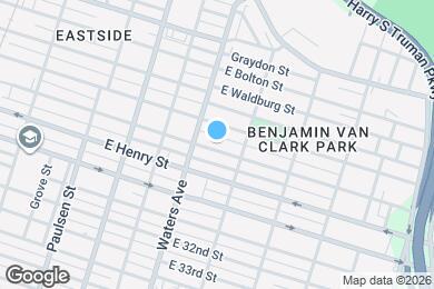 Map image of the property - 1112 E Duffy St