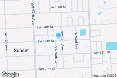Map image of the property - 9421 SW 66th St