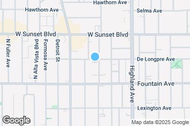 Map image of the property - 1351 N Orange Dr
