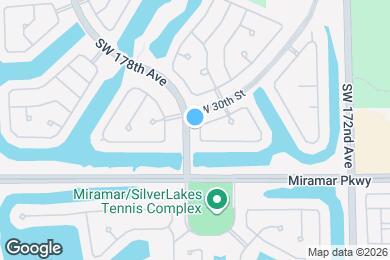 Map image of the property - 3148 SW 177th Ave