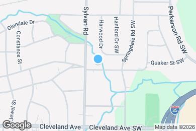 Map image of the property - 869 Jefferson Ave