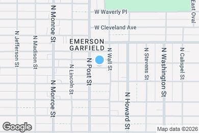 Map image of the property - 720 W York Ave