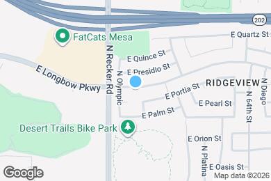 Map image of the property - 6057 E Preston St