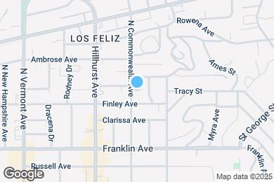 Map image of the property - 2022 N Commonwealth Ave