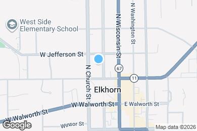 Map image of the property - 116 N Broad St