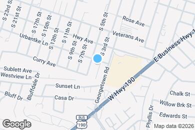 Map image of the property - 1206 S 3rd St