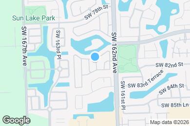 Map image of the property - 8120 SW 162nd Path