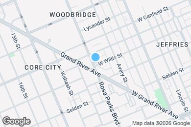 Map image of the property - 1786 W Willis St