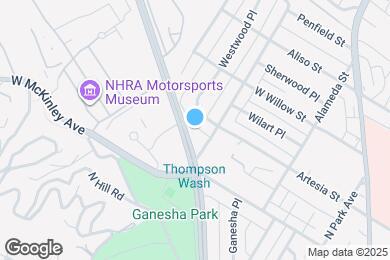 Map image of the property - Berkeley Apartments