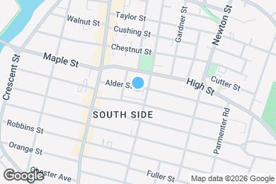 Map image of the property - 47 Alder St