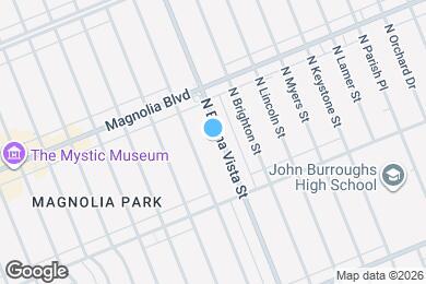 Map image of the property - 653 N Buena Vista St