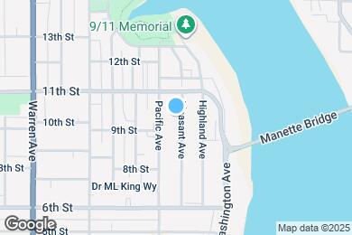 Map image of the property - 923 Pleasant Ave