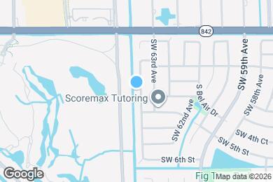 Map image of the property - 401 SW 63rd Terrace