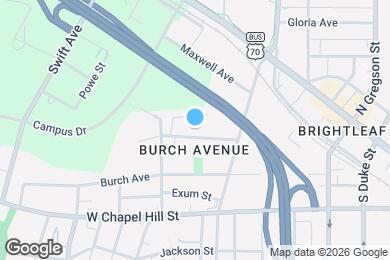 Map image of the property - 824 Wilkerson Ave