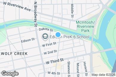 Map image of the property - 215 N Williams St