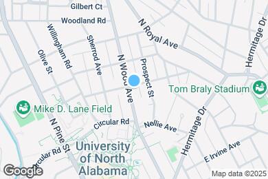 Map image of the property - 754 N Wood Ave