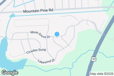 Map image of the property - 1099 Moss Grove Dr