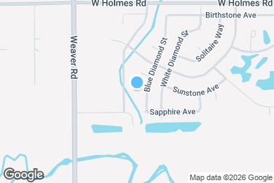 Map image of the property - 849 Blue Pearl Cove