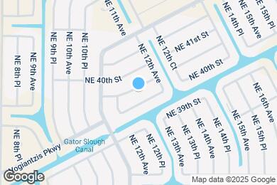 Map image of the property - 1118 NE 39th Terrace
