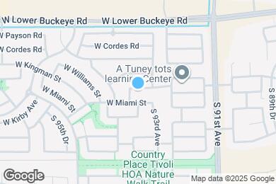 Map image of the property - 9323 W Crown King Rd